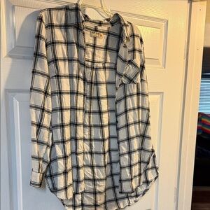 women’s flannel size large